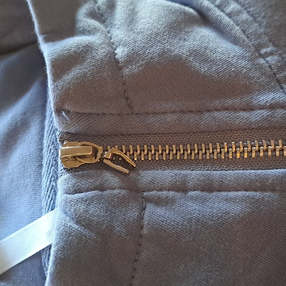 Lulu-B Light Blue Half-Zip Pullover Sweatshirt - Picture 11 of 11